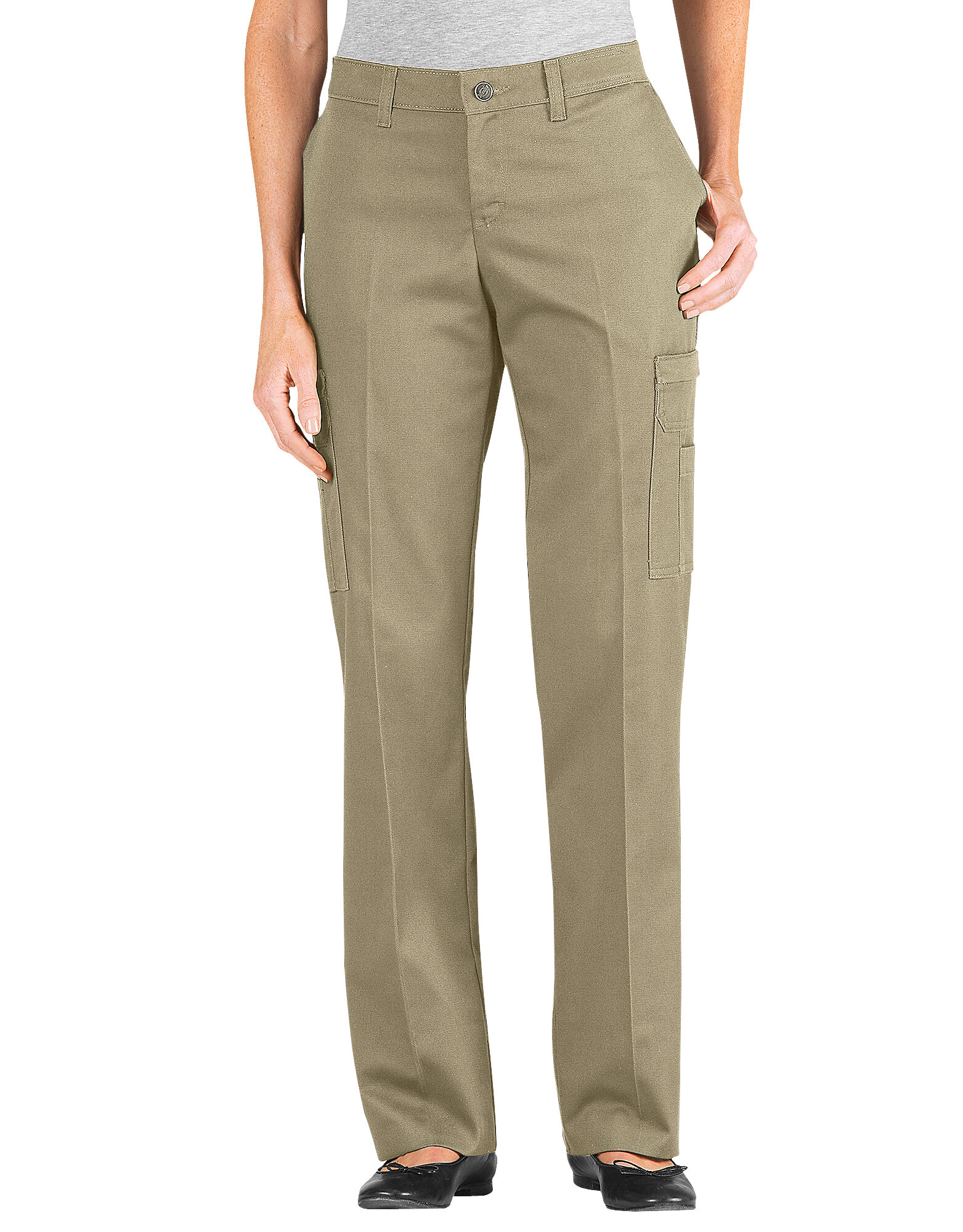 Desert Khaki Women's Work Cargo Pants | Dickies