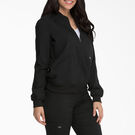 Women&#39;s Balance Zip Front Scrub Jacket - Black &#40;BLK&#41;