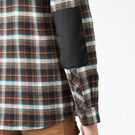Heavyweight Brawny Flannel Shirt - Chocolate Brown Plaid &#40;A1H&#41;