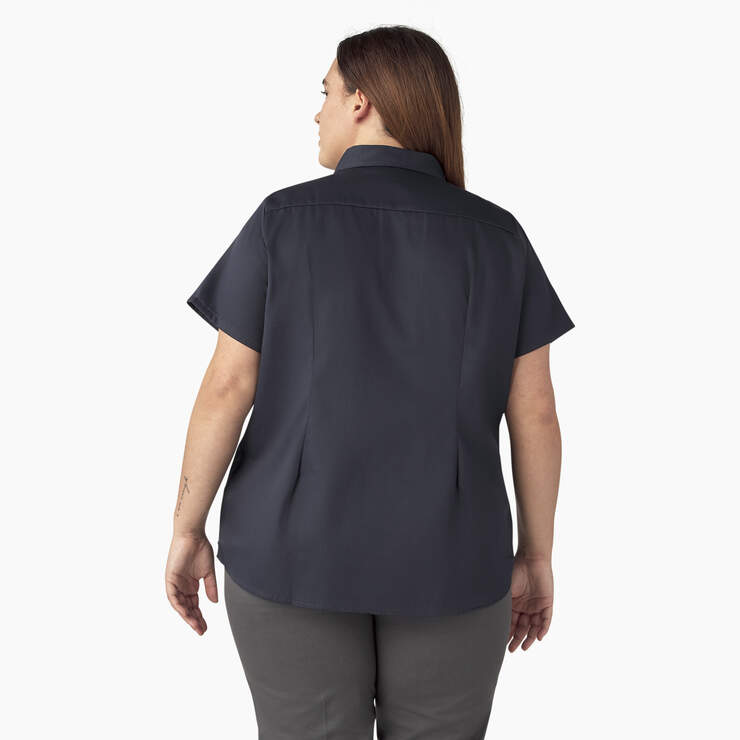 Women's Plus 574 Original Work Shirt - Dark Navy (ASN) image number 2