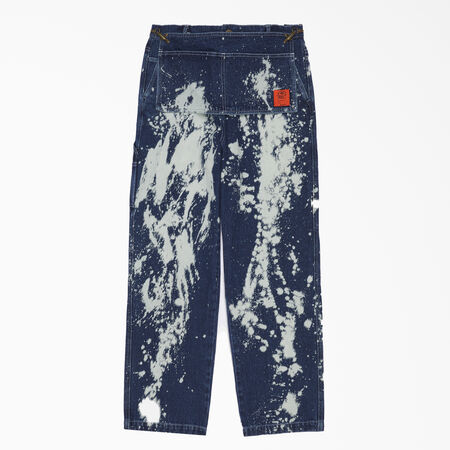 Brain Dead Bleached Jeans - Bleached Indigo Blue &#40;BNB&#41;