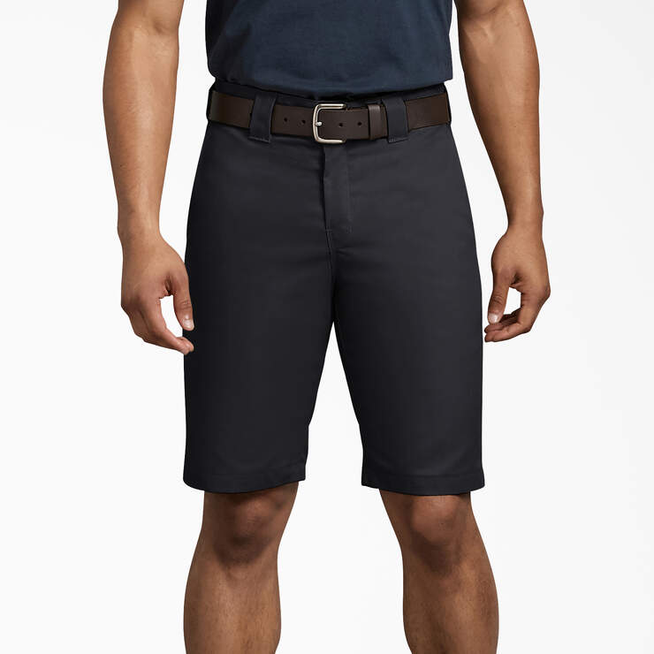 Regular Fit Work Shorts, 11" - Black (BK) image number 1