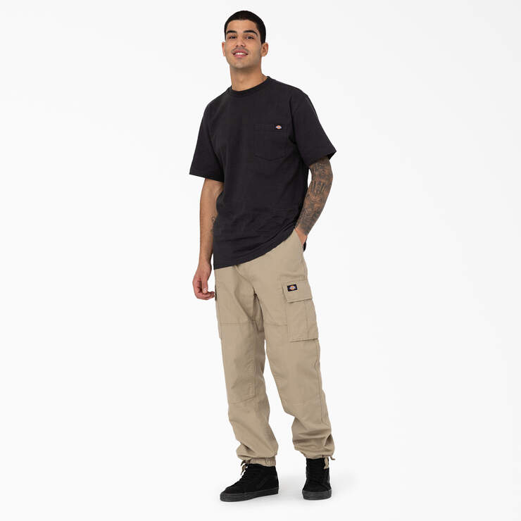 Eagle Bend Relaxed Fit Double Knee Cargo Pants - Desert Sand (DS) image number 6