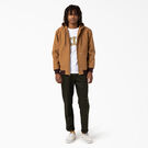 Duck Hooded Bomber Jacket - Stonewashed Brown Duck &#40;SBD&#41;