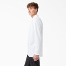 Adult Size Piqu&eacute; Long Sleeve Polo - White &#40;WH&#41;