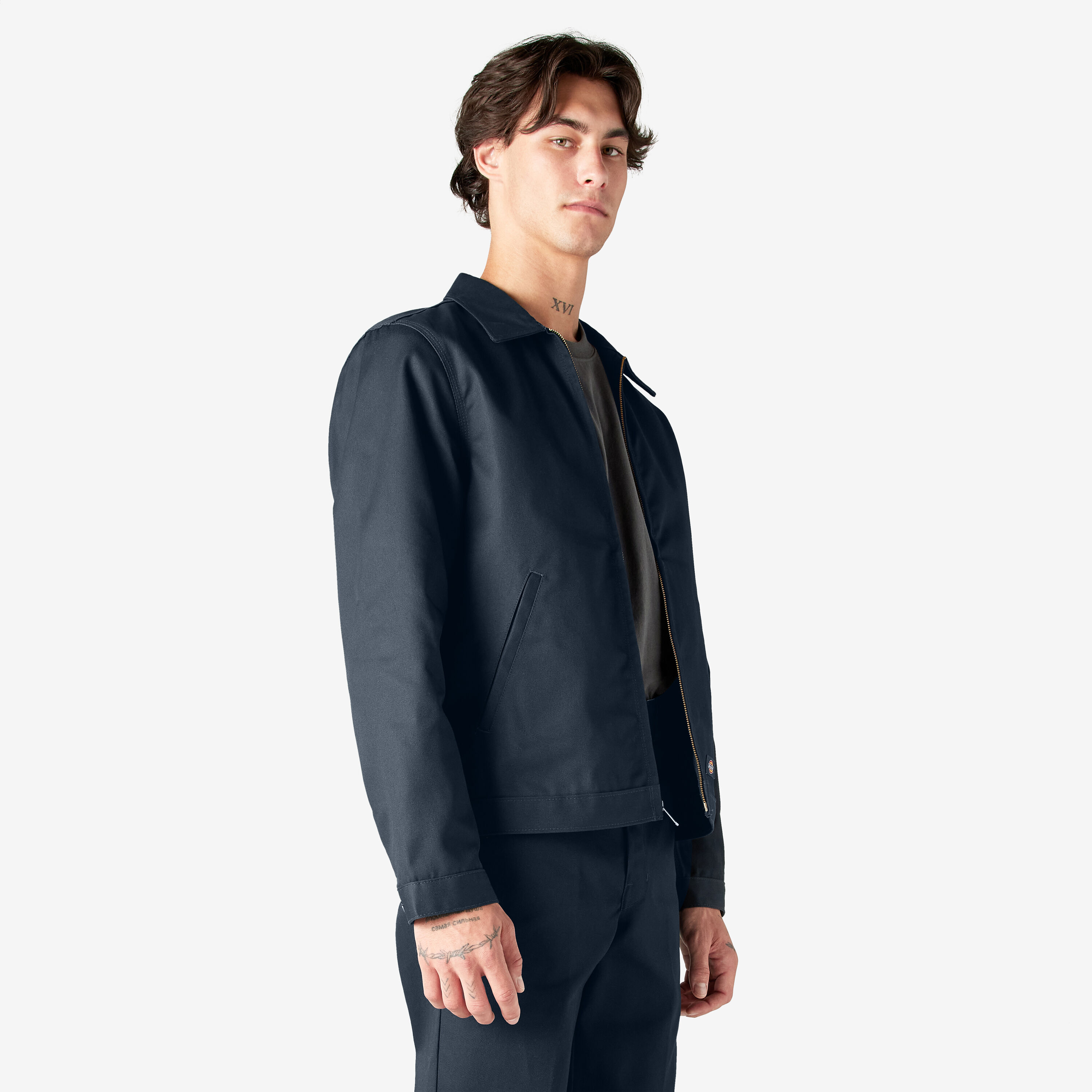 Unlined top eisenhower jacket
