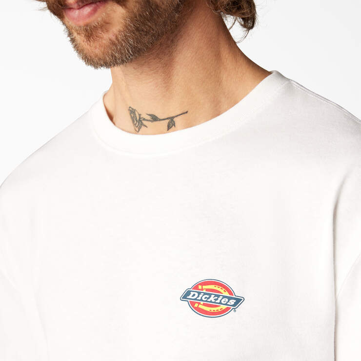 Logo Graphic Long Sleeve T-Shirt - White (WH) image number 7