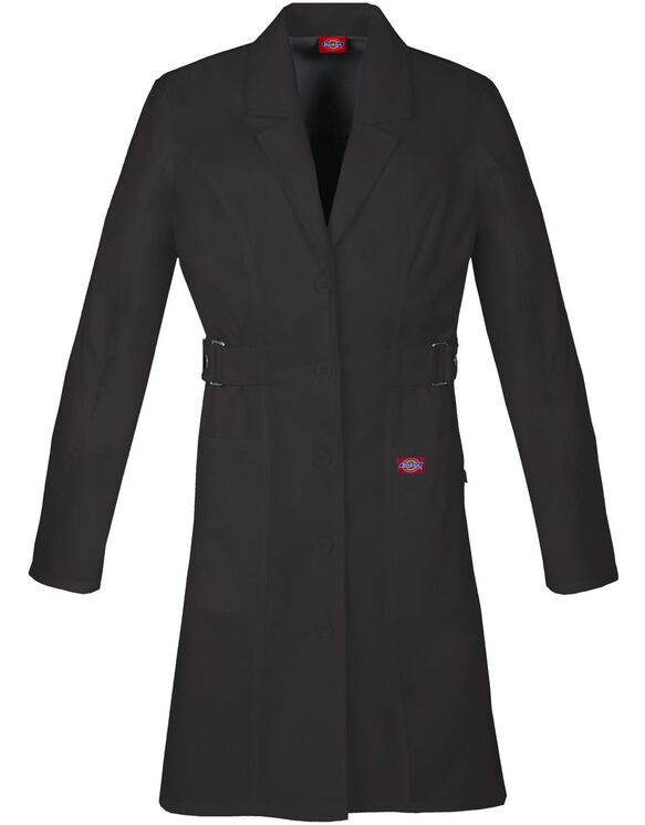 Women's Gen Flex 36" Lab Coat - Black (BLK)