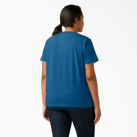 Women&#39;s Plus Logo Graphic T-Shirt - Vallarta Blue &#40;V2B&#41;