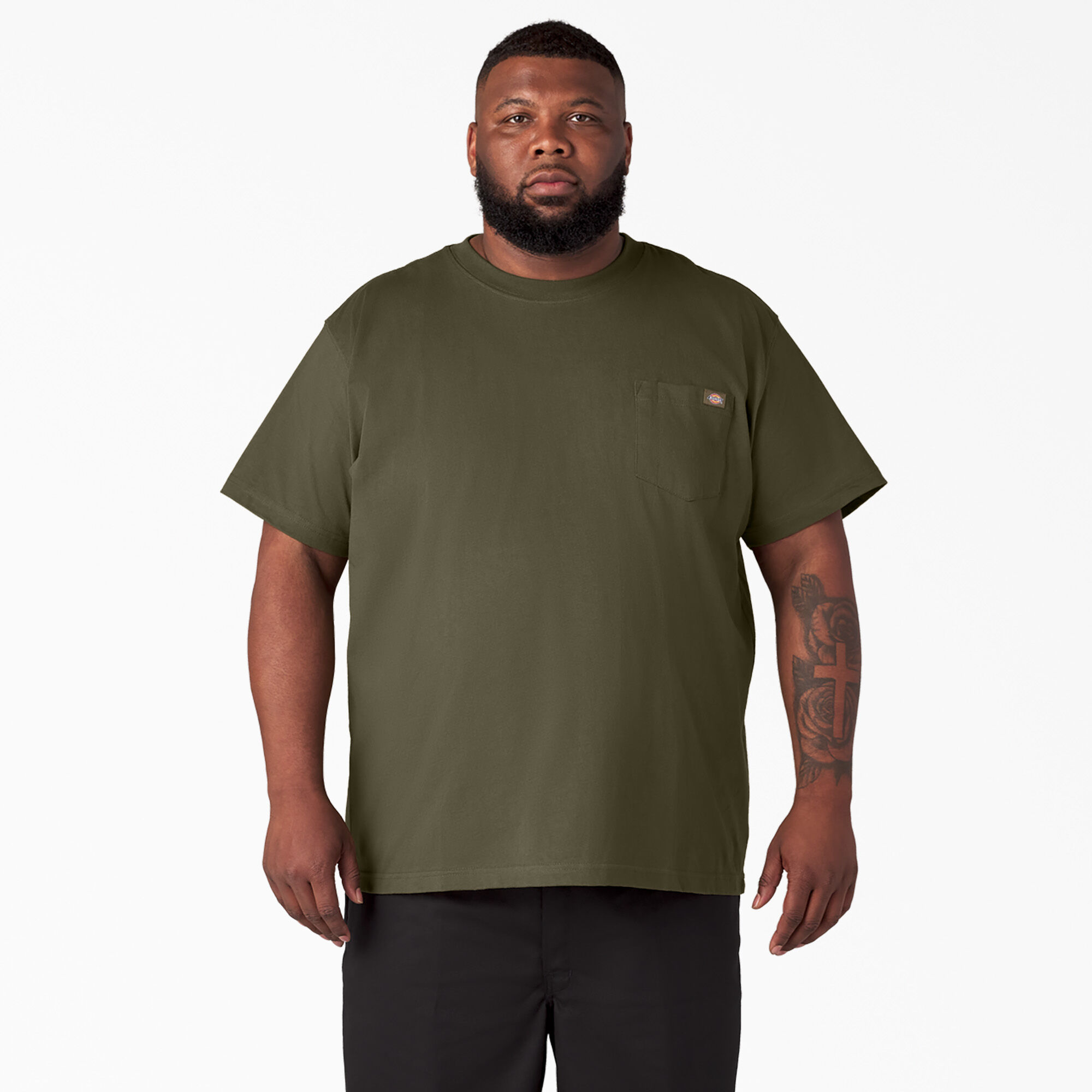 Crew neck short sale sleeve