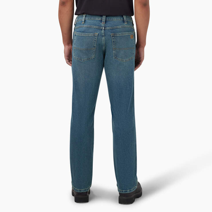 FLEX Regular Fit 5-Pocket Jeans - Tined Denim Wash (TWI) image number 2