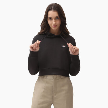 Women&rsquo;s Oakport Cropped Hoodie - Black &#40;KBK&#41;