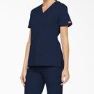 Women&#39;s EDS Signature Mock Wrap Scrub Top - Navy Blue &#40;NVY&#41;