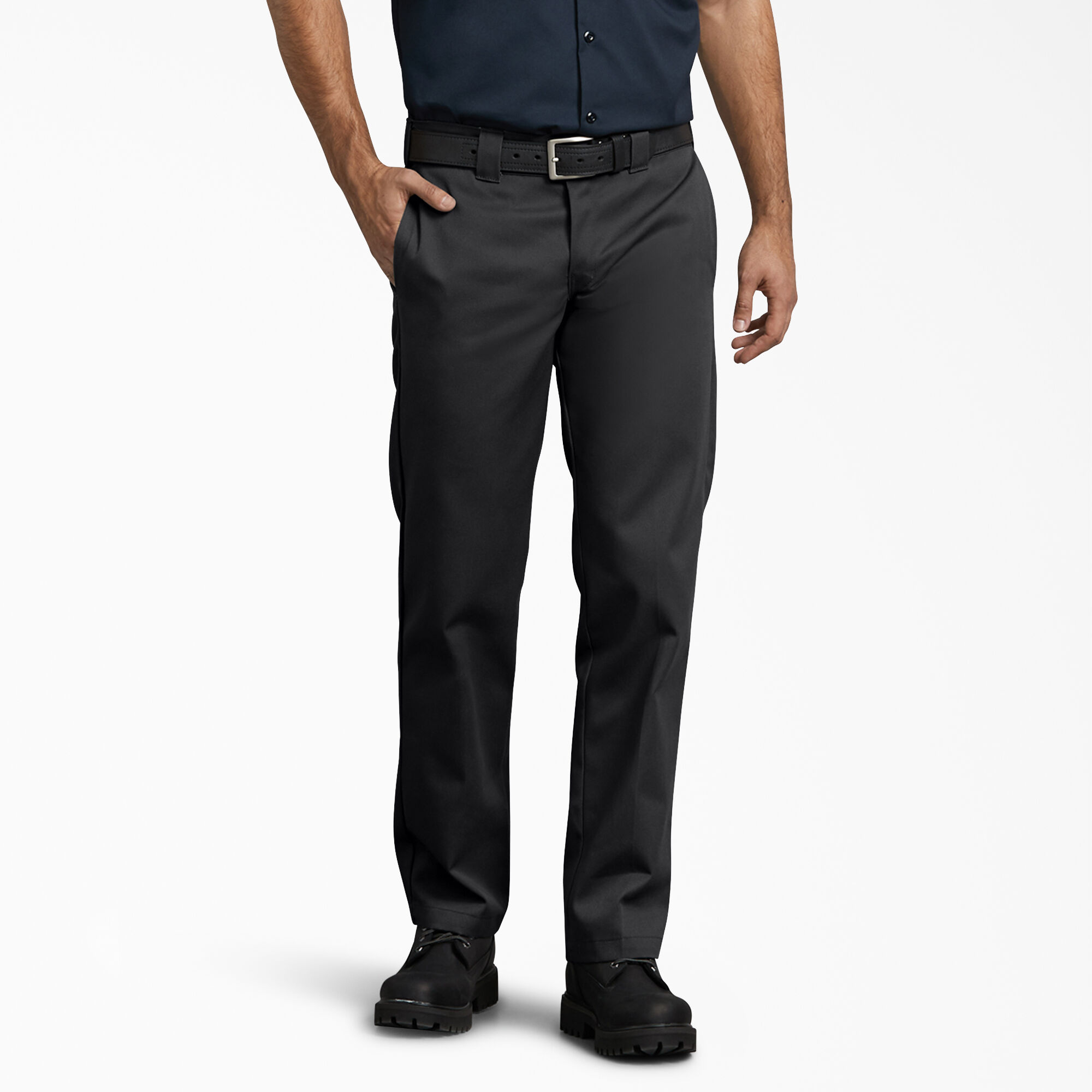 3/4" Black Rigid Polyester Elastic Stretch Black Straight Uniform Shirt Stay New 