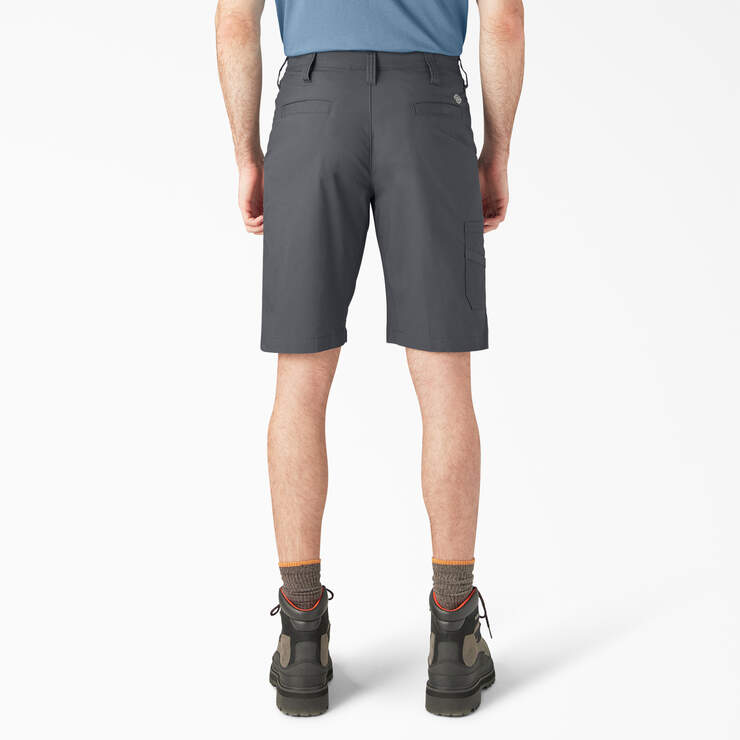FLEX Cooling Regular Fit Utility Shorts, 11" - Charcoal Gray (CH) image number 2