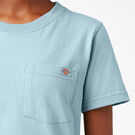 Women&#39;s Heavyweight Short Sleeve Pocket T-Shirt - Dockside Blue &#40;DU1&#41;