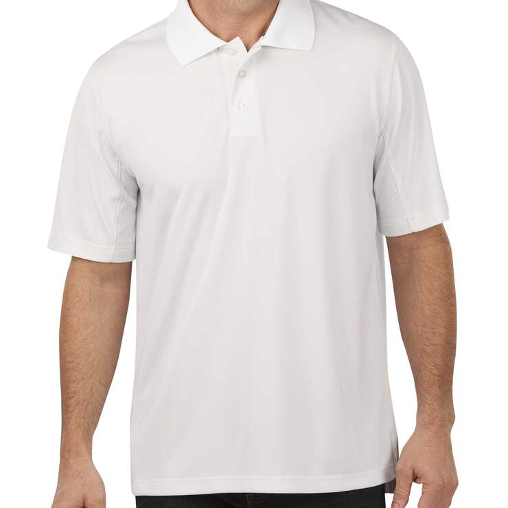 Performance Cooling Polo Shirt - White (WH) image number 1