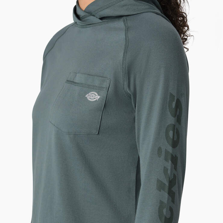Women's Cooling Performance Sun Shirt - Lincoln Green (LN) image number 7