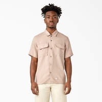 Dickies Premium Collection Linen Work Shirt - Fawn (H08)