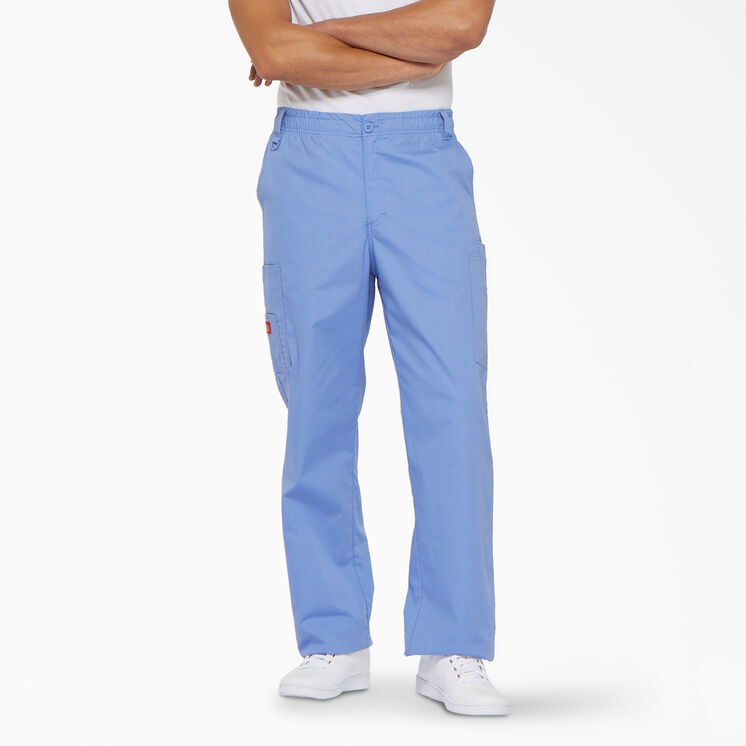 Men&#39;s EDS Signature Cargo Scrub Pants - Ceil Blue &#40;CBL&#41;