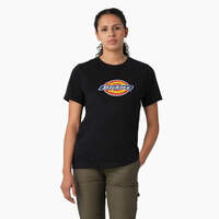 Women's Heavyweight Logo T-Shirt - Black (KBK)