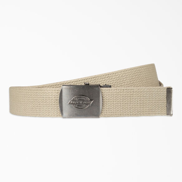 Military Buckle Web Belt - Military Khaki (KH)