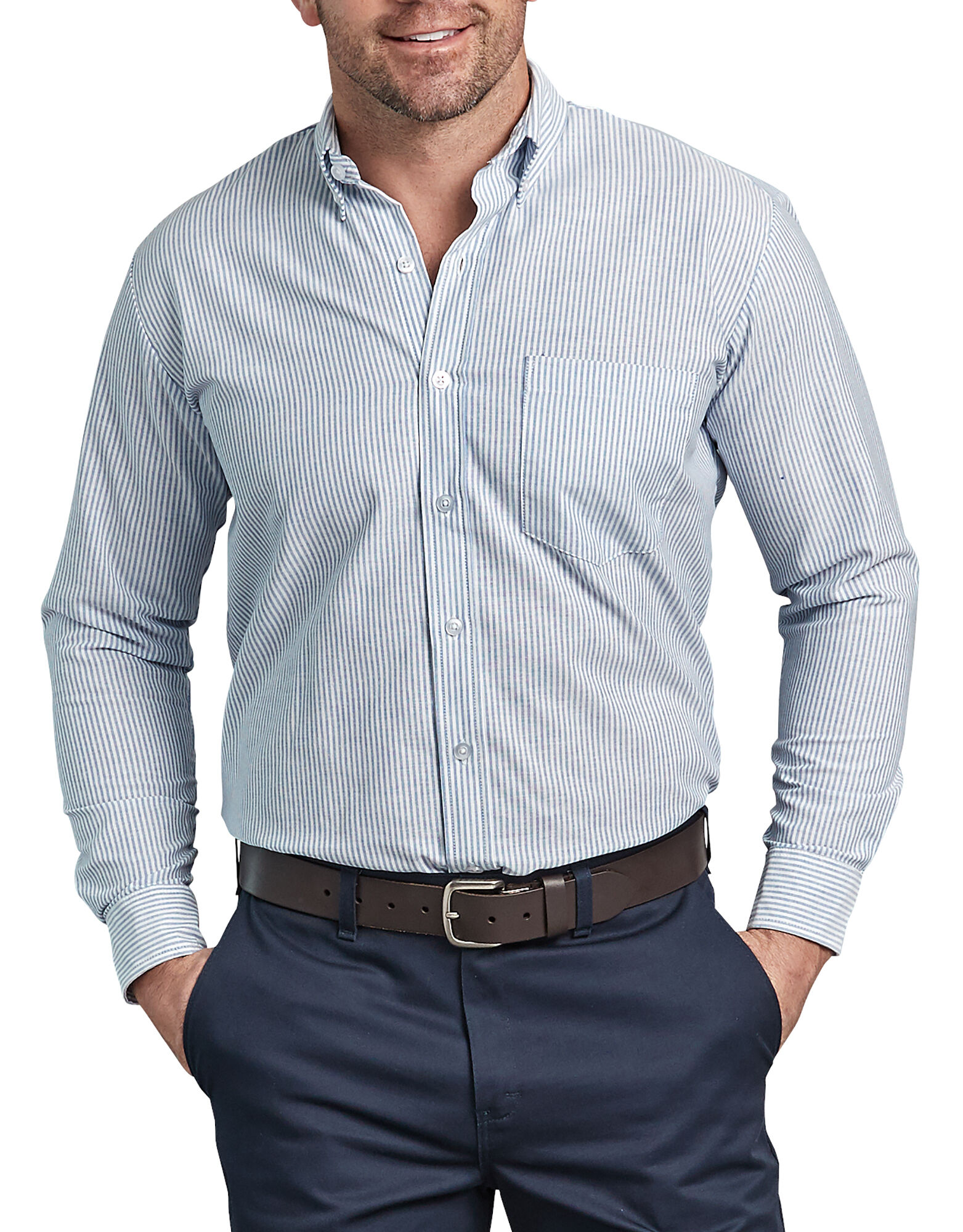 Men s Button Down Oxford Shirt Long Sleeve Dickies Men s Button Down Oxford Shirt Long Sleeve Dickies
