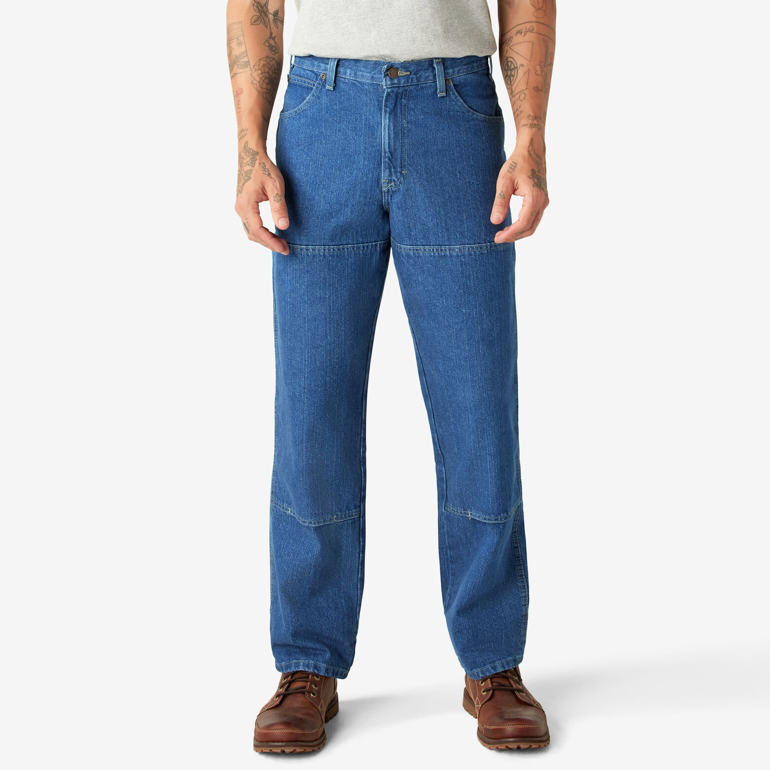 Klinik Blive opmærksom Undervisning Relaxed Fit Double Knee Jeans | Dickies