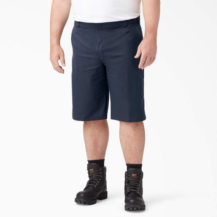 FLEX Cooling Active Waist Regular Fit Shorts, 13" - Dark Navy (DN) image number 4