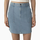 Women&#39;s Denim Carpenter Skirt - Stonewashed Light Denim &#40;SWD&#41;