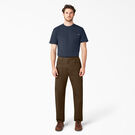 Relaxed Fit Heavyweight Duck Carpenter Pants - Rinsed Timber Brown &#40;RTB&#41;