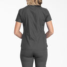 Women&#39;s EDS Signature V-Neck Scrub Top - Pewter Gray &#40;PEW&#41;