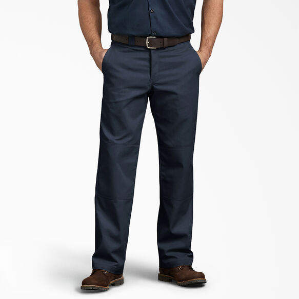 Relaxed Fit Double Knee Work Pants - Dark Navy &#40;DN&#41;