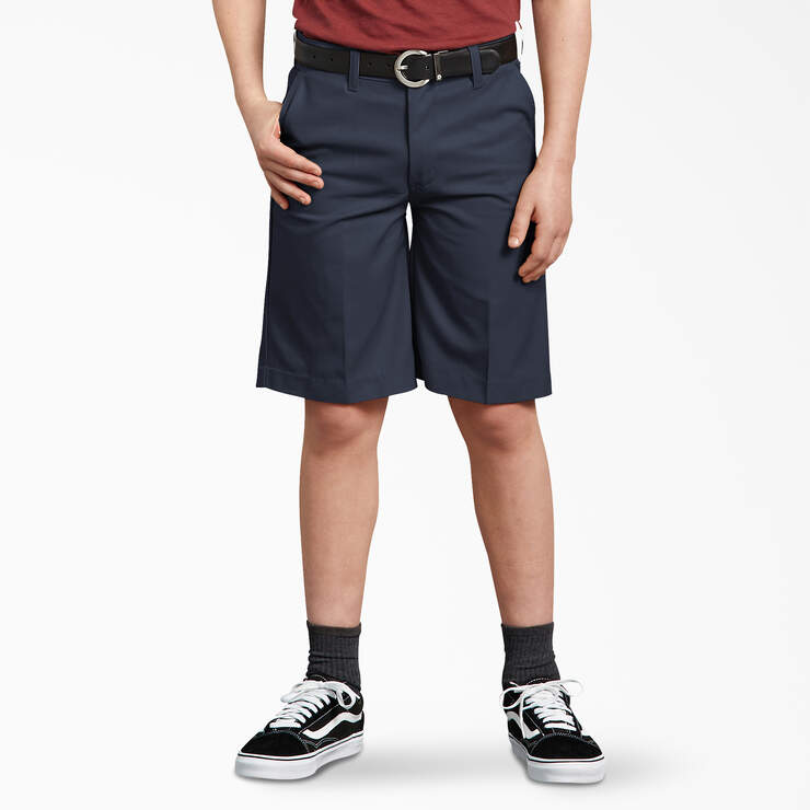 Boys' Classic Fit Shorts, 4-20 - Dark Navy (DN) image number 1
