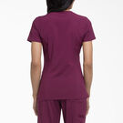 Women&#39;s EDS Essentials V-Neck Scrub Top - Wine &#40;WIN&#41;