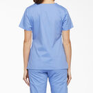 Women&#39;s EDS Signature Mock Wrap Scrub Top - Ceil Blue &#40;CBL&#41;