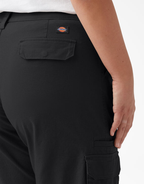 Women&#39;s Plus Ripstop Cargo Shorts - Black &#40;BKX&#41;