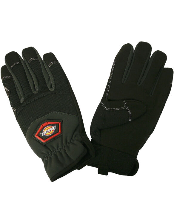 Mechanics Gloves, Comfort Grip, Large - GRAY (GY)