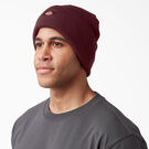 Cuffed Knit Beanie - Burgundy &#40;BY&#41;