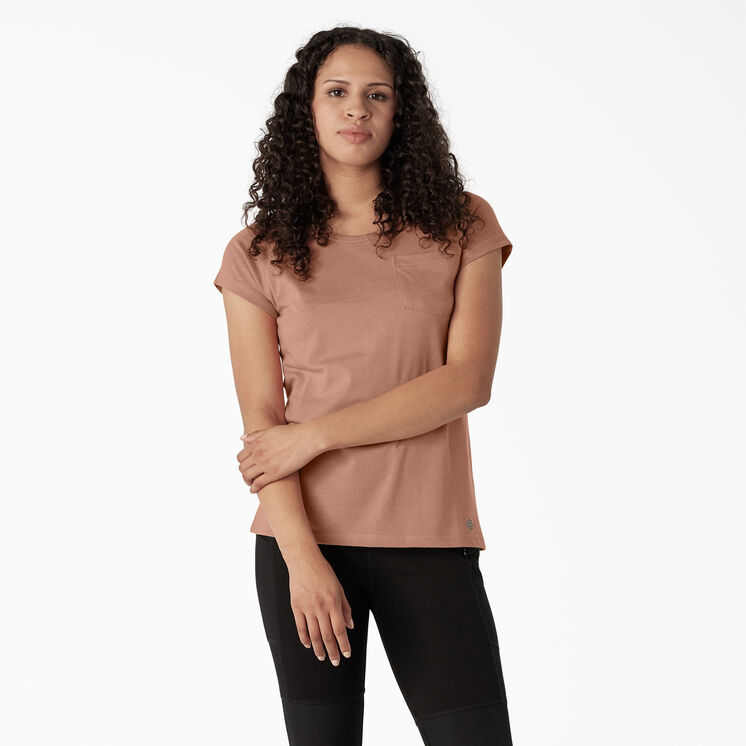 Women&#39;s Cooling Short Sleeve T-Shirt - Cork Single Dye Heather &#40;C2K&#41;