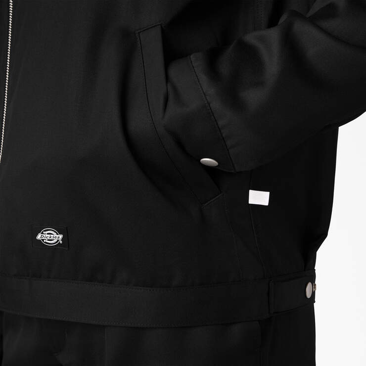 Dickies Premium Collection Eisenhower Jacket - Black (BKX) image number 9