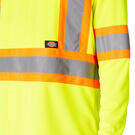 Hi Vis Safety Long Sleeve T-Shirt - ANSI Yellow &#40;AY&#41;