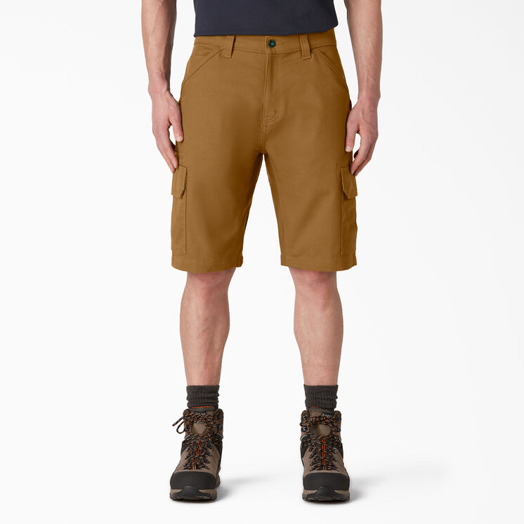 DuraTech Ranger Duck Shorts, 11&quot; - Brown Duck &#40;BD&#41;
