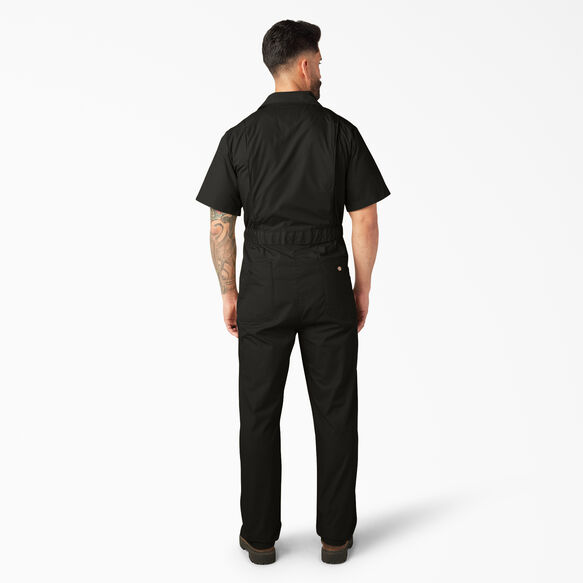 Short Sleeve Coveralls - Black &#40;BK&#41;