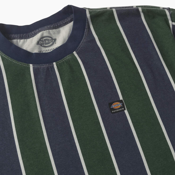 Jake Hayes Striped T-Shirt - Navy/Pine Stripe (NSN) image number 5
