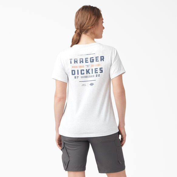Traeger x Dickies Women&#39;s Pocket T-Shirt - Ash Gray &#40;AG&#41;