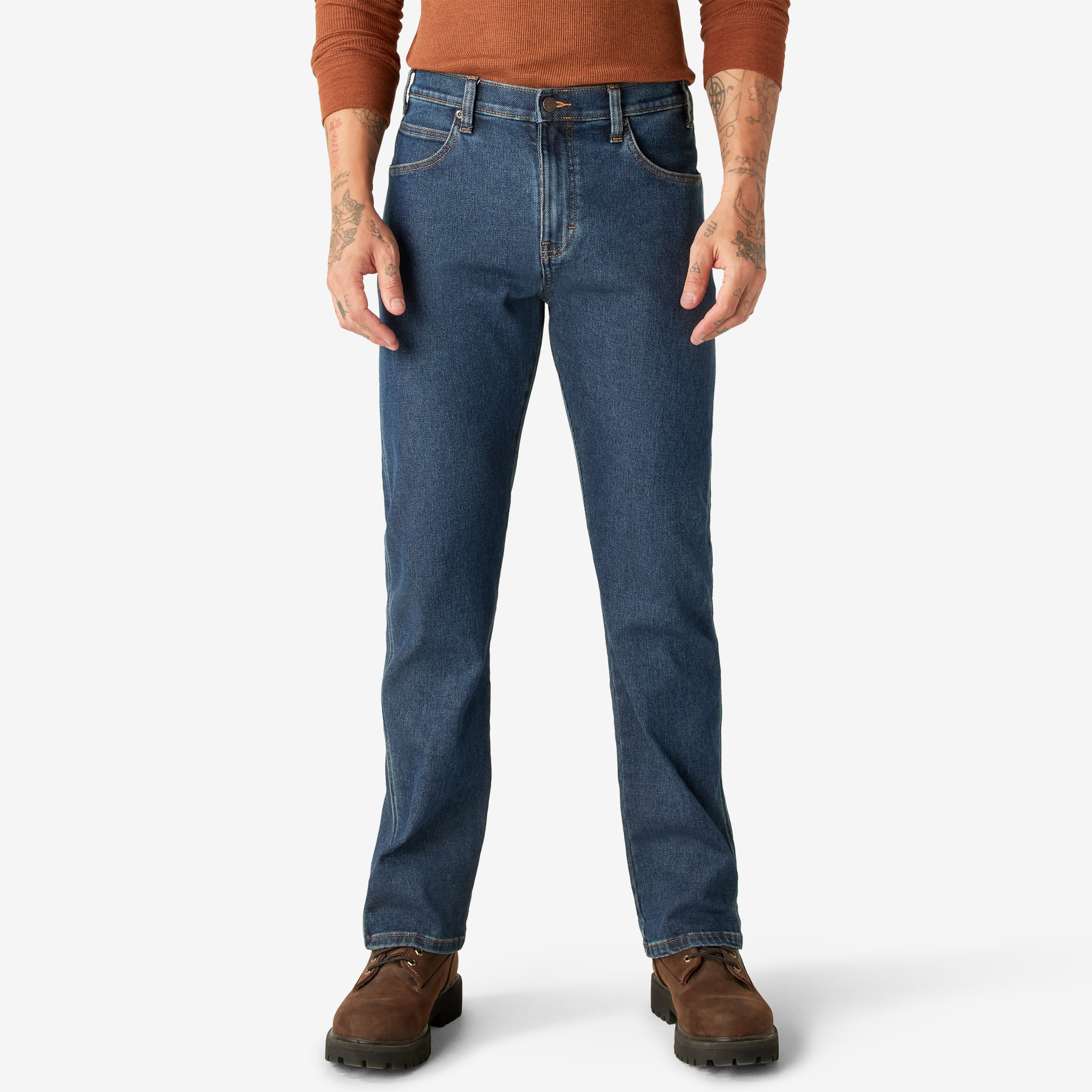 insulated blue jeans mens