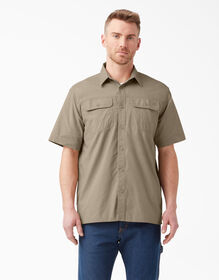 FLEX Short Sleeve Ripstop Shirt - Desert Khaki &#40;RDS&#41;