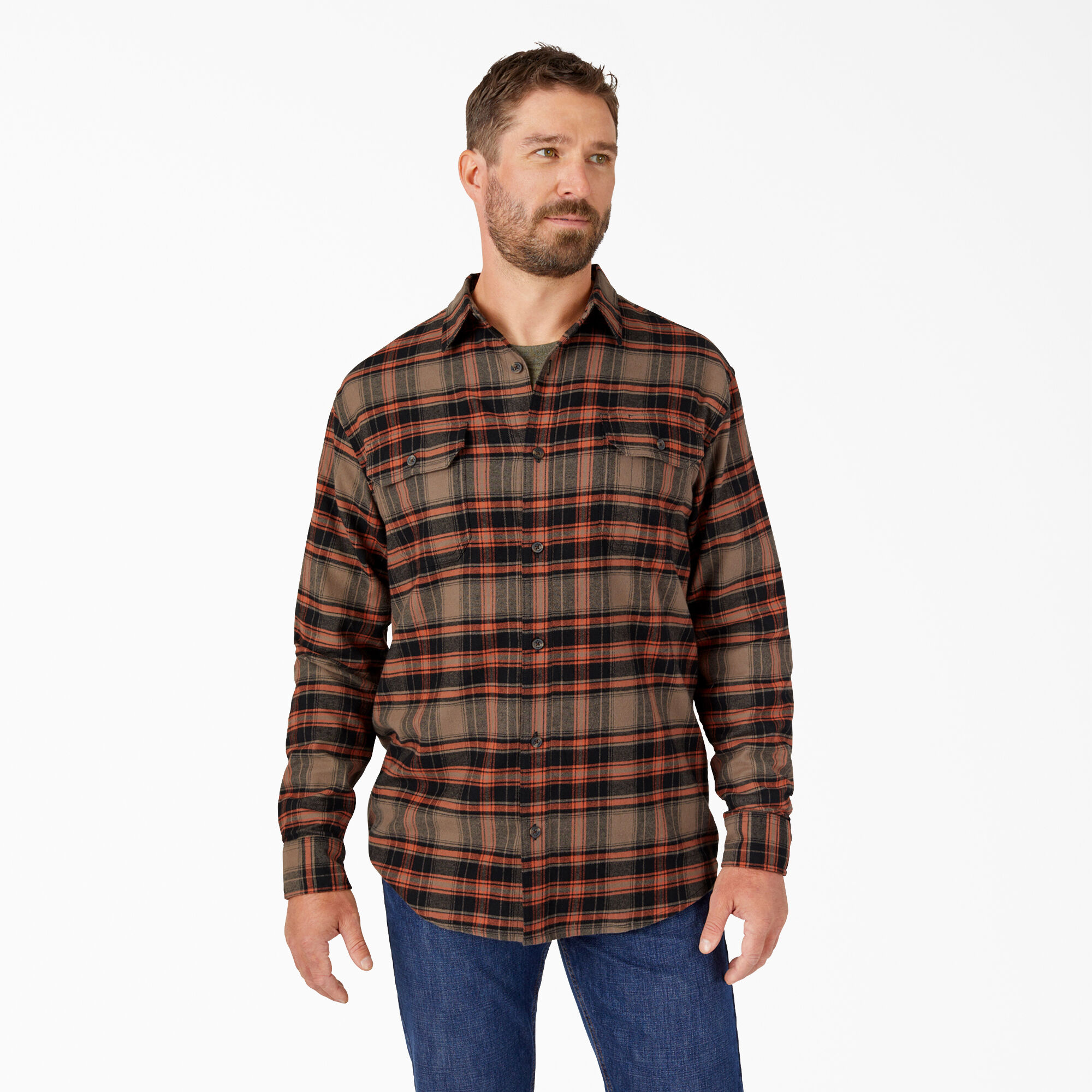 FLEX Long Sleeve Flannel Shirt