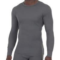 Men's Lightweight Long Johns Thermal Underwear Top - Charcoal Gray (CH)